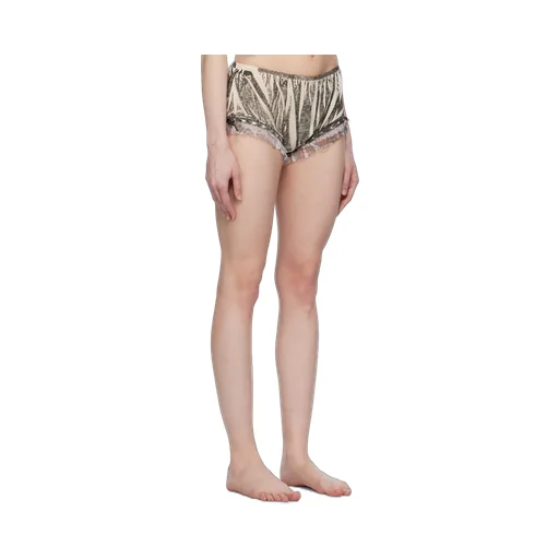 High-Waisted Briefs Pants
