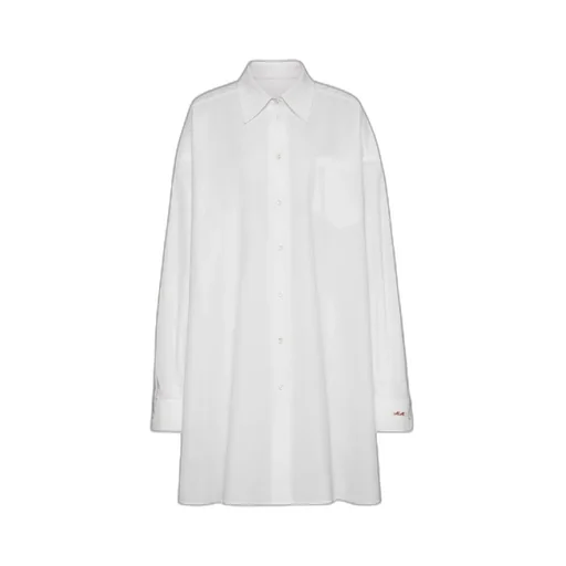 Drop-Shoulder Oversized Shirt