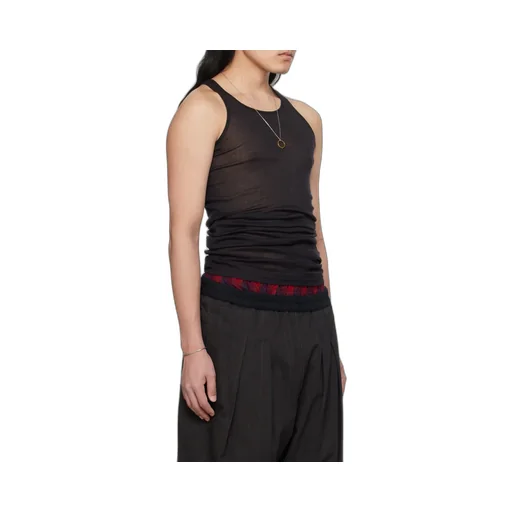 Ribbed Sleeveless Tank Top