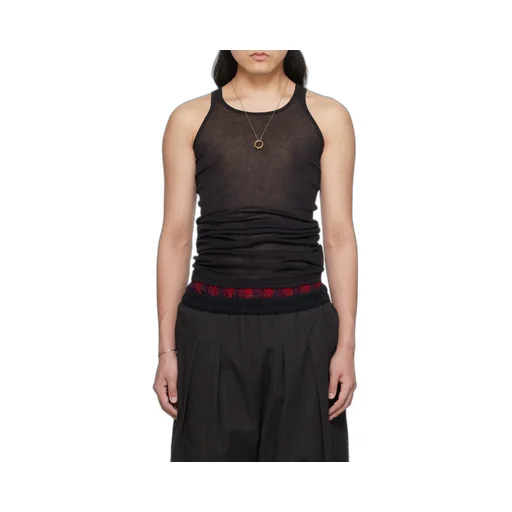 Ribbed Sleeveless Tank Top