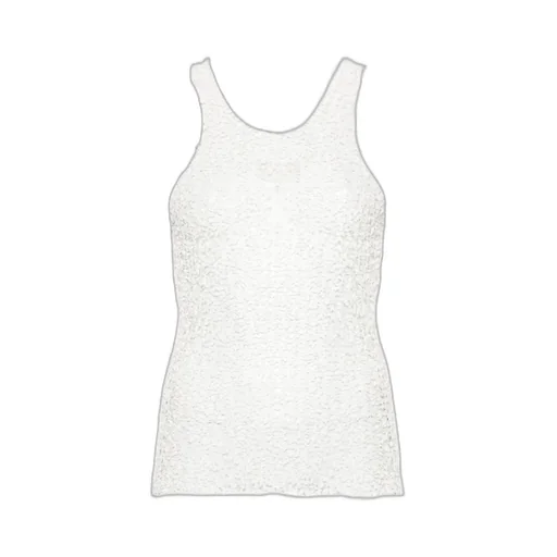Sleeveless Knitted Tank Top