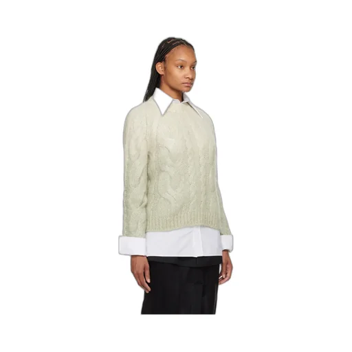 Rib Round-Neck Cardigan