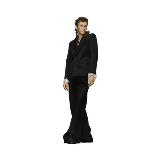 Double-Breasted Tailored Blazer