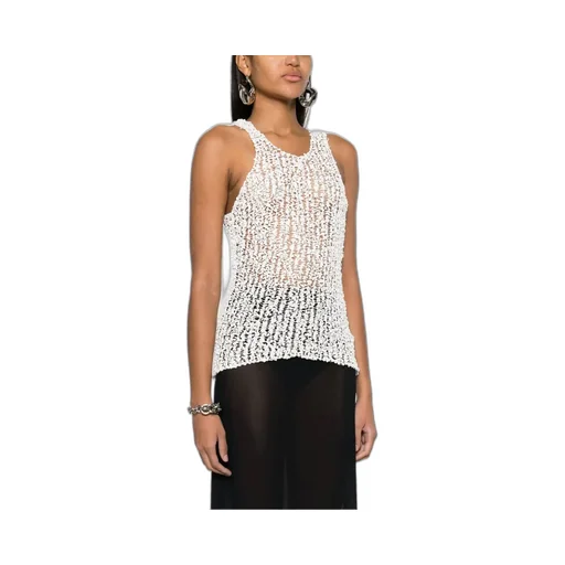 Sleeveless Knitted Tank Top
