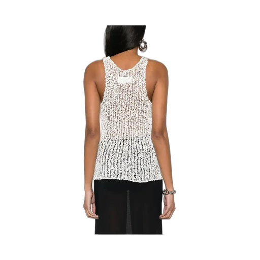 Sleeveless Knitted Tank Top