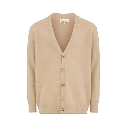 V-Neck Button-Up Cardigan