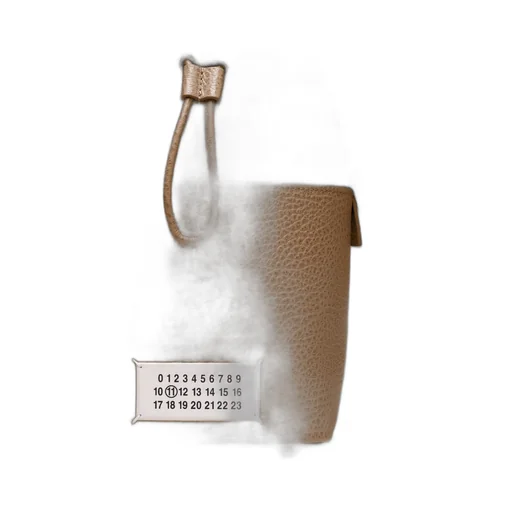 5Ac Number Patch Drawstring Bucket Bag