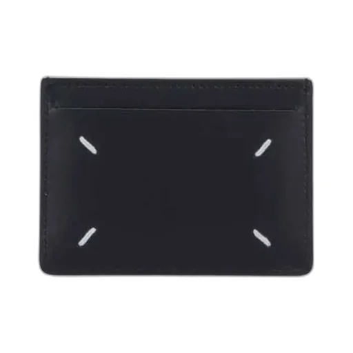 Four-Stitch Detailed Card Holder
