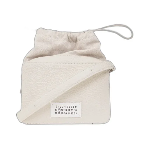 Panelled Drawstring Shoulder Bag