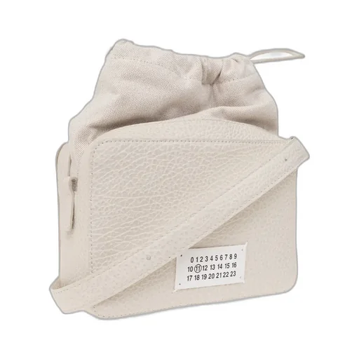 Panelled Drawstring Shoulder Bag