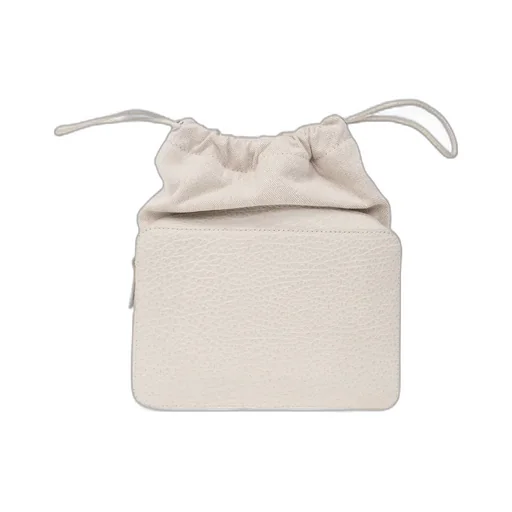 Panelled Drawstring Shoulder Bag