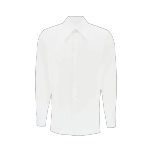 Long-Sleeved Button-Up Shirt