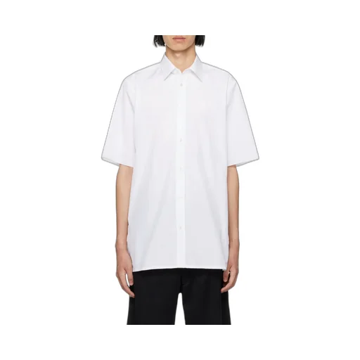 Short-Sleeved Buttoned Shirt