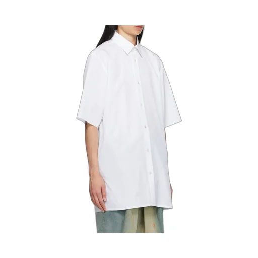 Short-Sleeved Buttoned Shirt