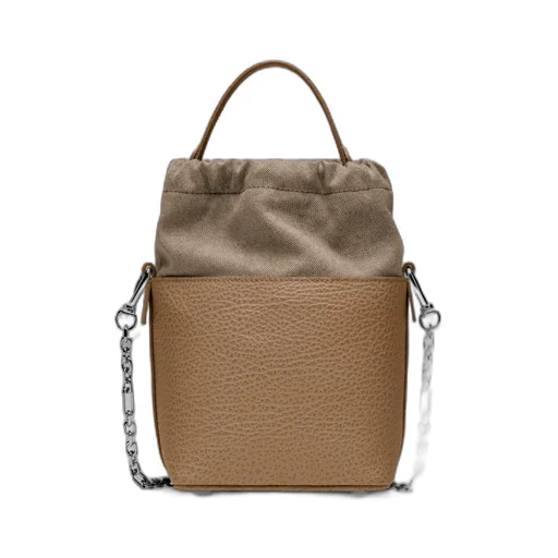 5Ac Number Patch Drawstring Bucket Bag