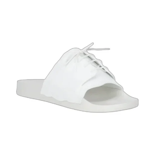 Lace-Up Slip-On Slides
