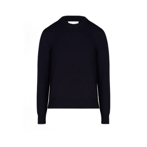 Crewneck Long-Sleeved Knitted Jumper