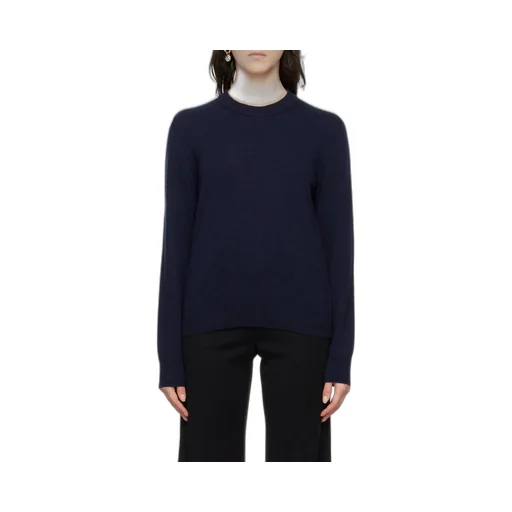Crewneck Long-Sleeved Knitted Jumper