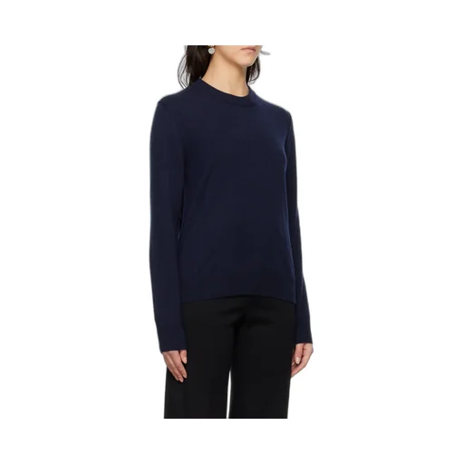 Crewneck Long-Sleeved Knitted Jumper