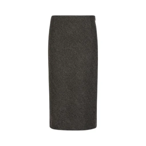 Herringbone A-Line Skirt