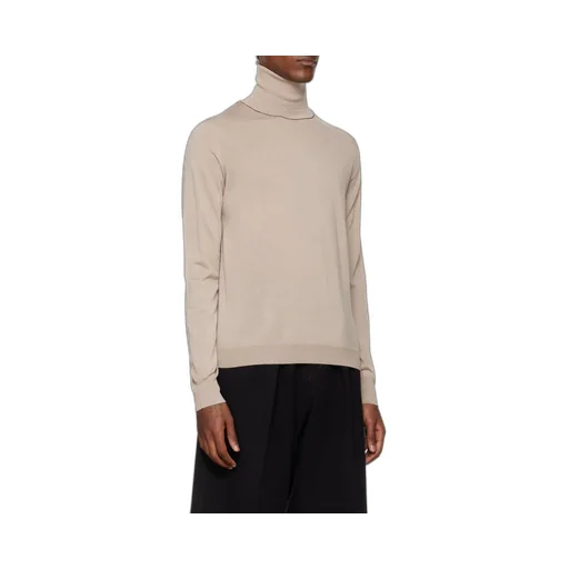 Roll-Neck Knitted Jumper