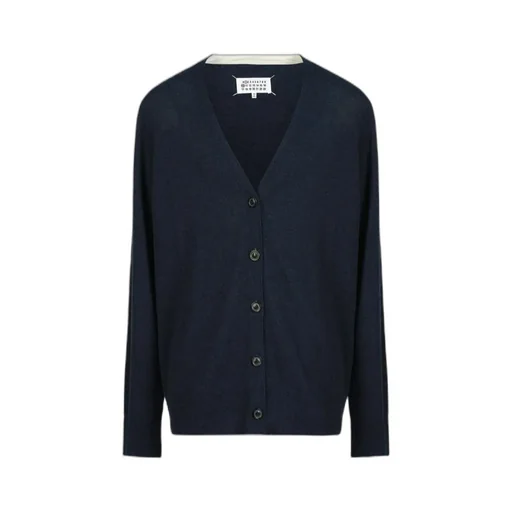 V-Neck Long-Sleeved Cardigan