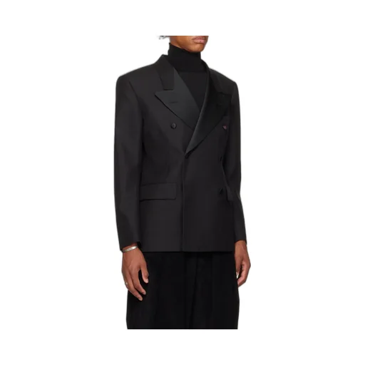 Double-Breasted Tailored Blazer