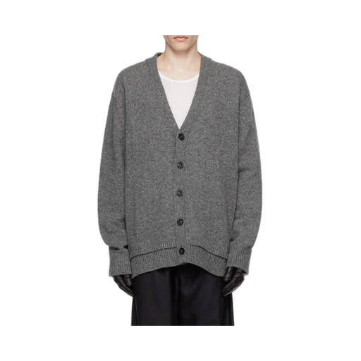 Buttoned Knitted Cardigan