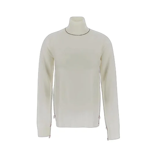 Roll-Neck Knitted Jumper
