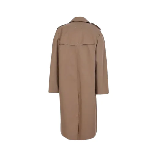 Belted-Waist Trench Coat