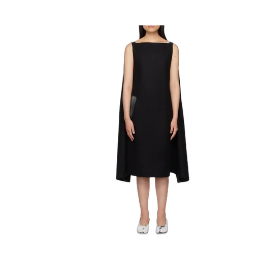 Four-Stitch Sleeveless Midi Dress