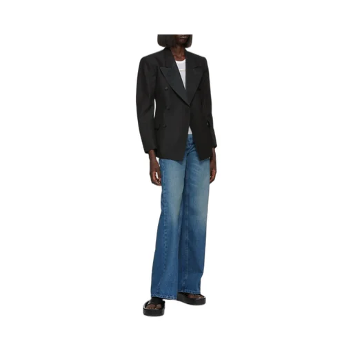 Double-Breasted Tailored Blazer