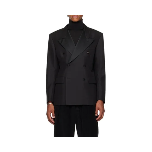 Double-Breasted Tailored Blazer