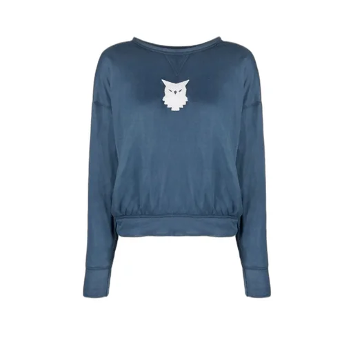 Owl Printed Crewneck Sweatshirt