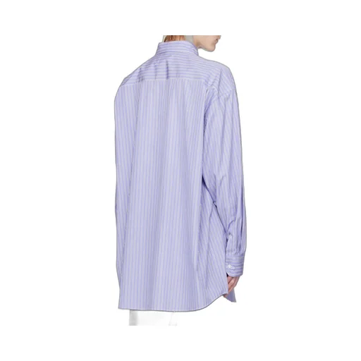 Striped Button-Up Shirt