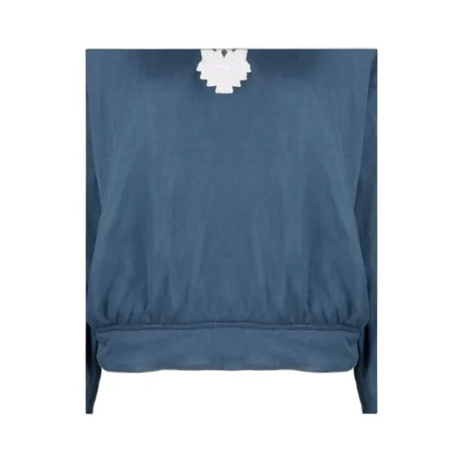 Owl Printed Crewneck Sweatshirt