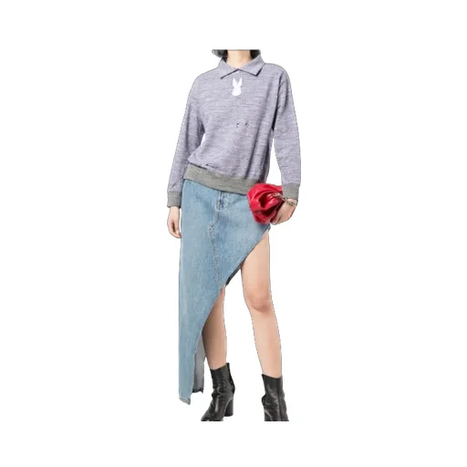 Graphic Print Logo Jumper
