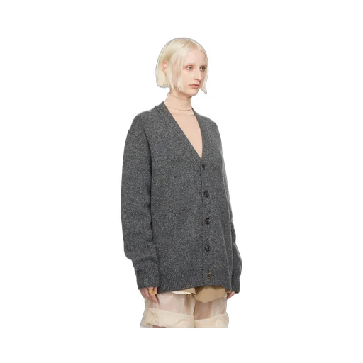 V-Neck Knitted Cardigan