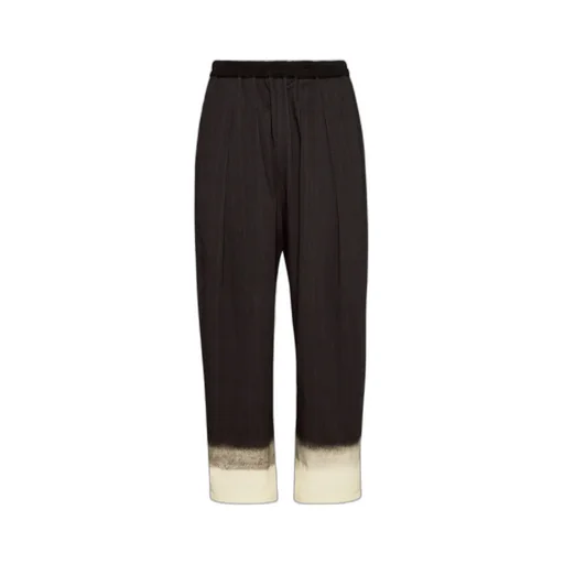Drawstring Stitch Detailed Trousers