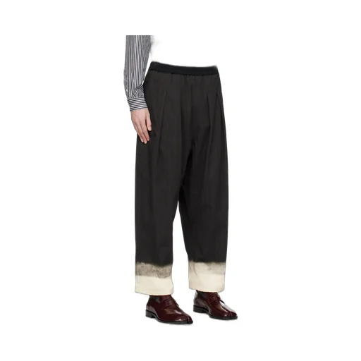 Drawstring Stitch Detailed Trousers