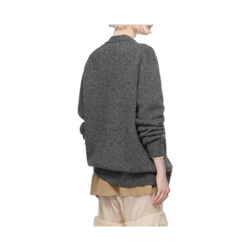 V-Neck Knitted Cardigan