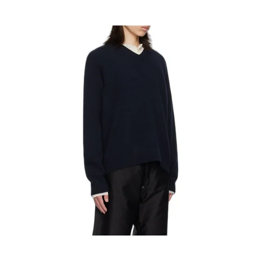 V-Neck Sleeved Sweater