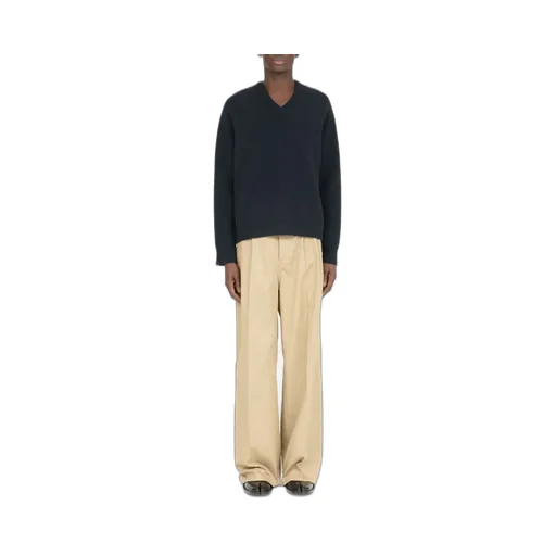 V-Neck Sleeved Sweater