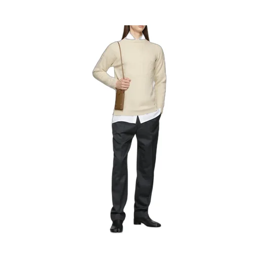 Distressed Crewneck Sweater