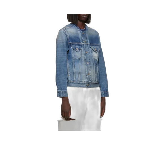 Button-Up Denim Jacket