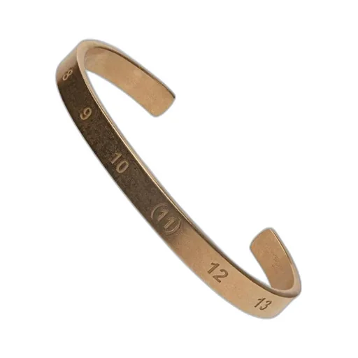 Numerical Cuff Bracelet