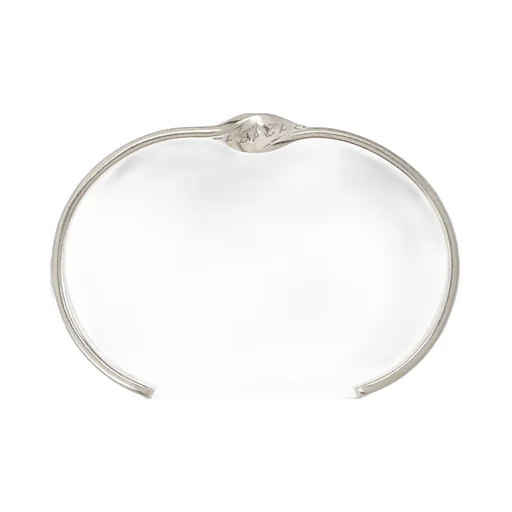 Logo Engraved Twisted Bracelet