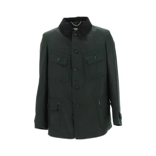 Buttoned Long-Sleeved Jacket
