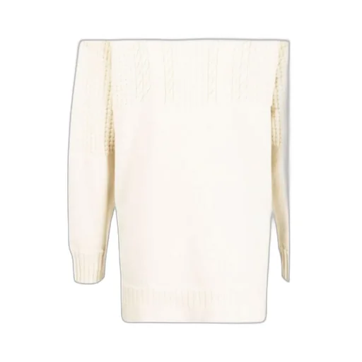 Cable-Knit Crewneck Sweater