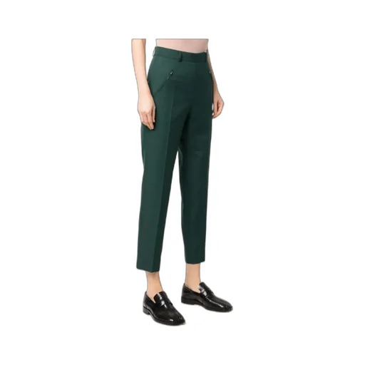 High-Rise Tailored Trousers